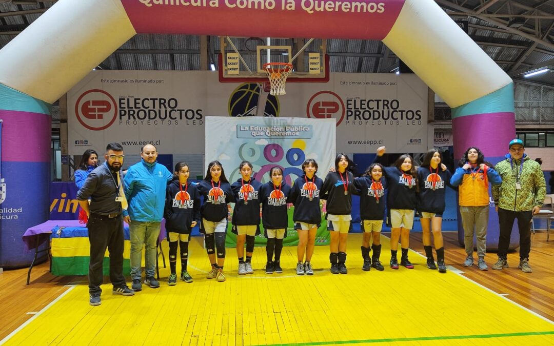 CAMPEONAS EN BASQUETBOL ETAPA PROVINCIAL